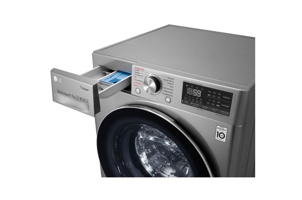 Encontraproduto.com.br - Lava e Seca Smart LG 11kg Aço Escovado VC3 220V CV7011TC4A