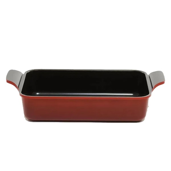 Encontraproduto.com.br - Assadeira - 430x227mm/5L - Neoflam, Vermelha, Alumínio Injetado, Revestimento Cerâmico