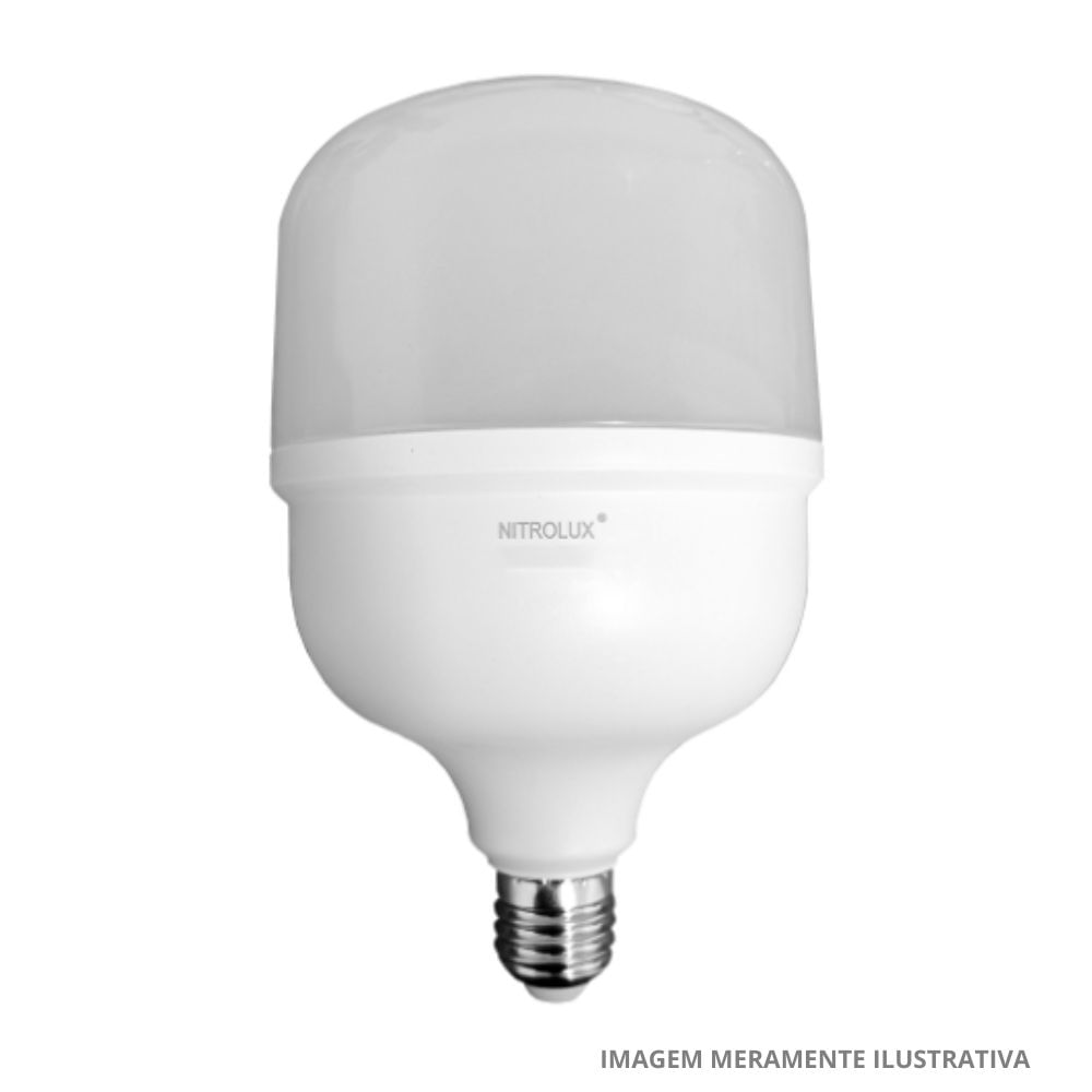 Lâmpada LED Bulbo 30w Bivolt 6500k Luz Branca Nitrolux