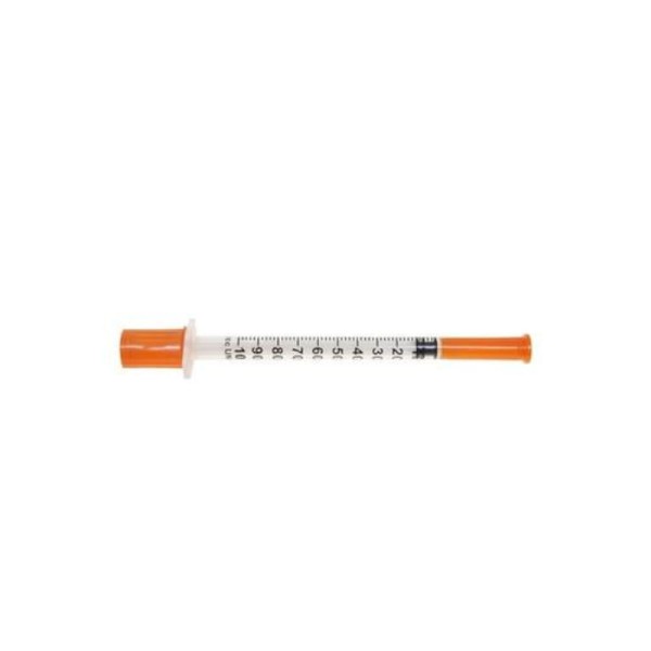Encontraproduto.com.br - Seringa Uniqmed Insulina 1mL com Agulha 6x0,25mm 31G - 10 unidades