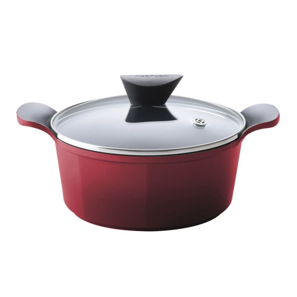 Venn - Caçarola 28cm/6,3l - Neoflam, Cor Vermelha, Alumínio Injetado Com Revestimento Cerâmico