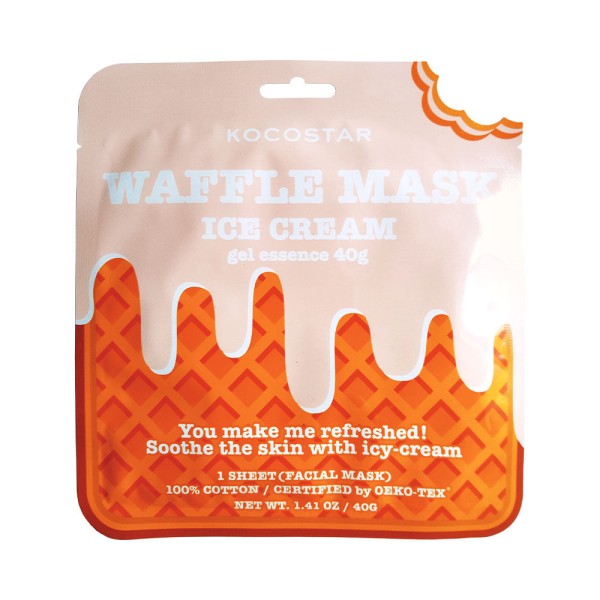 Máscara Facial Kocostar Waffle De Sorvete 40g
