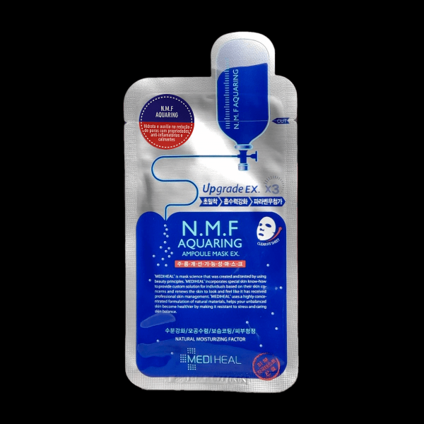 Encontraproduto.com.br - Mediheal N.M.F Aquaring Ampoule Mask Ex - Mácara Facial 27ml