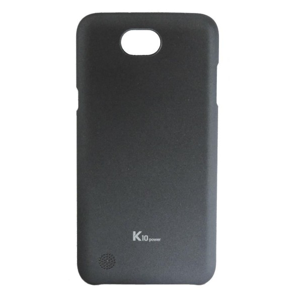 Encontraproduto.com.br - Capa Protetora Hard Clean-up LG K10 Power Preta Original