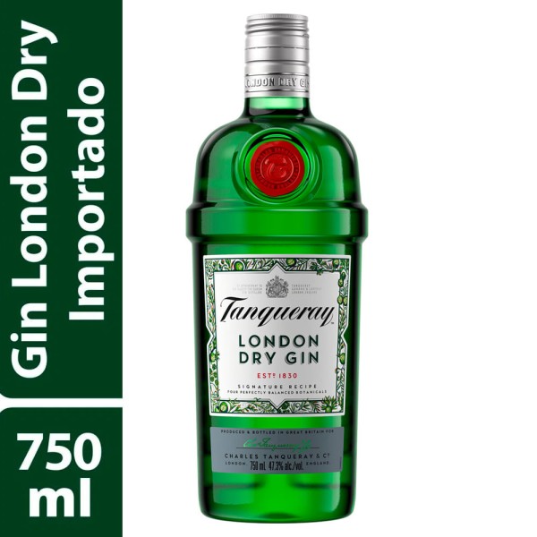 Encontraproduto.com.br - Gin Tanqueray London Dry 750ml