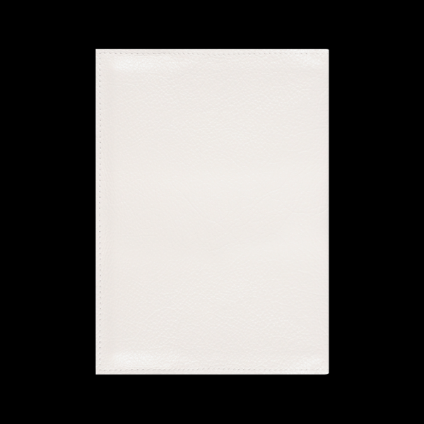 Caderno de Couro Creme