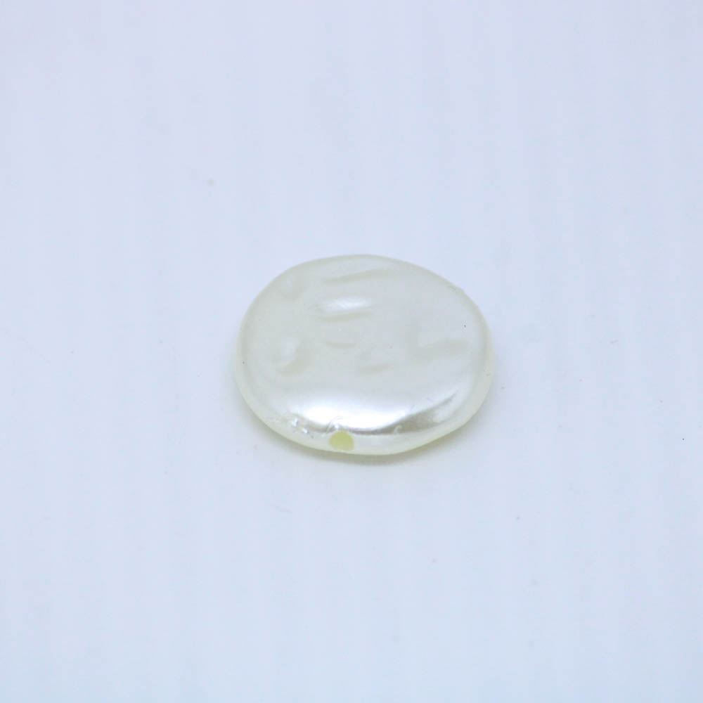 Encontraproduto.com.br - PASTILHA IRREGULAR PEROLADA PASSANTE 12MM EM ABS COM 500GR