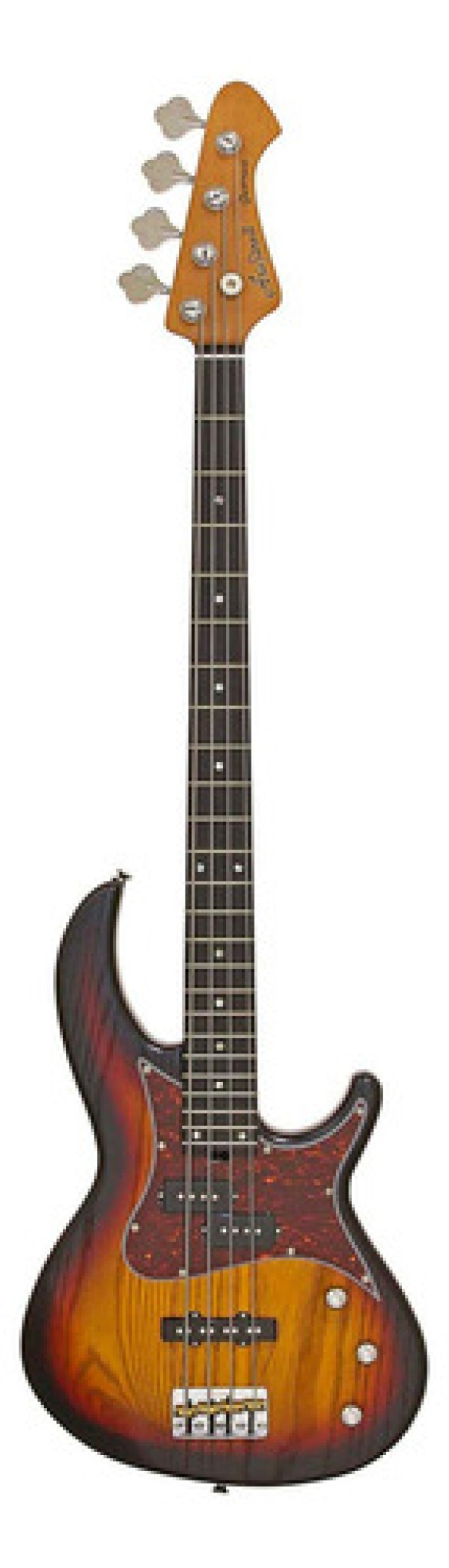 Encontraproduto.com.br - Contrabaixo Aria Pro Ii 313-mk2 Detroit 4 Cordas Open-pore Sunburst