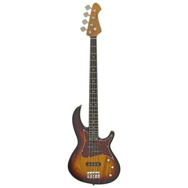 Encontraproduto.com.br - Contrabaixo Aria Pro Ii 313-mk2 Detroit 4 Cordas Open-pore Sunburst