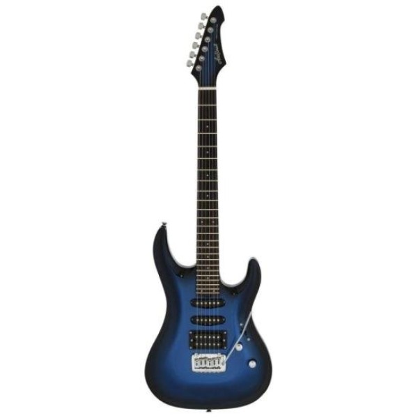 Encontraproduto.com.br - Guitarra Aria Pro Ii Mac-std Metallic Blue Shade