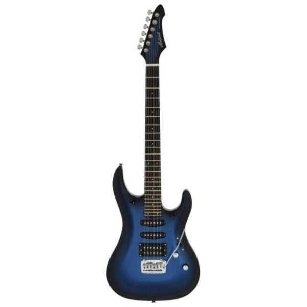 Encontraproduto.com.br - Guitarra Aria Pro Ii Mac-std Metallic Blue Shade