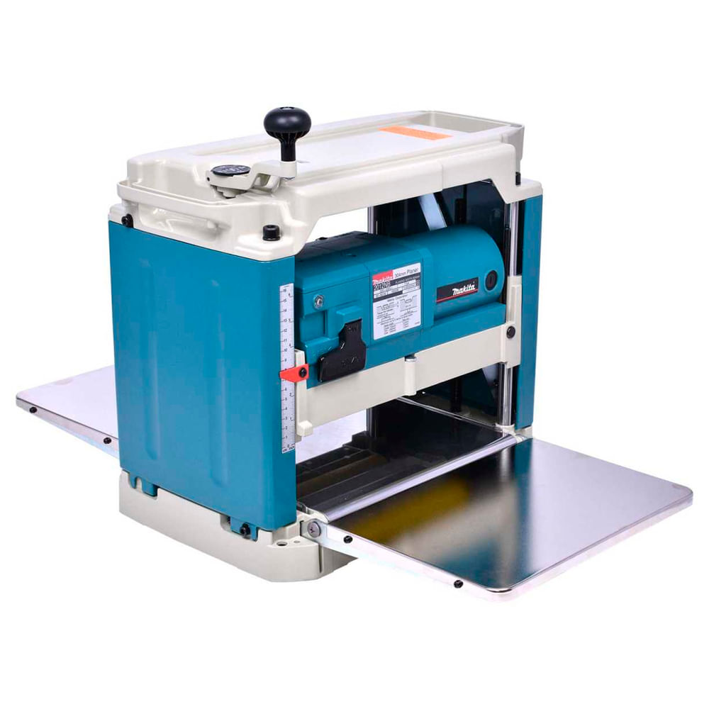 Encontraproduto.com.br - Plaina Elétrica Desengrossadeira de Bancada Makita 2012NB 304mm 12