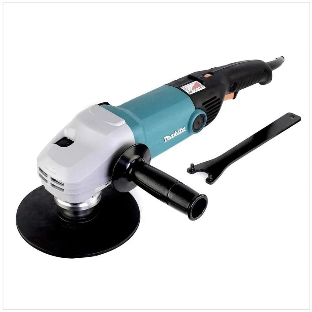 Encontraproduto.com.br - Lixadeira Angular Eletrônica 180mm Makita 1600W 127V - SA7000C (MP)
