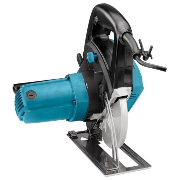 Encontraproduto.com.br - Serra Circular Cortadora De Metais Industrial 1100w Com Lâmina E Chave 4131 110v Makita