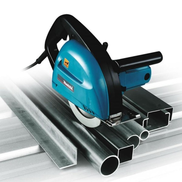 Encontraproduto.com.br - Serra Circular Cortadora De Metais Industrial 1100w Com Lâmina E Chave 4131 110v Makita