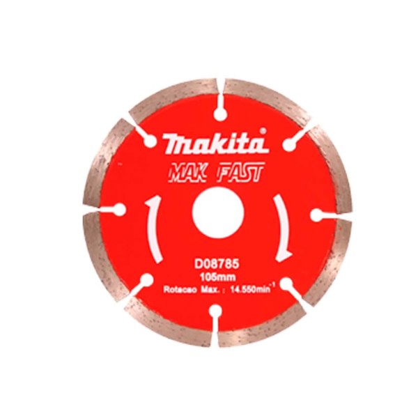 Encontraproduto.com.br - Disco Diamantado - Segmentado 105mm - Corte a Seco e Úmido - Makita D08785