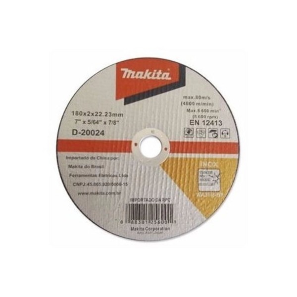 Disco Corte Parainox 7 D-20024-10 Makita