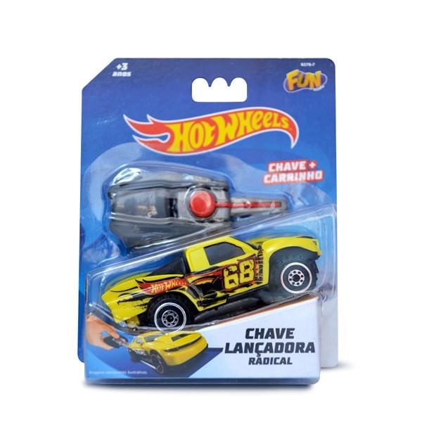 Encontraproduto.com.br - Chave Lançadora Hotwheels Sortido