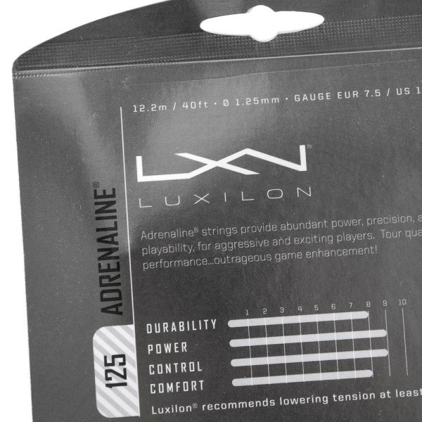 Encontraproduto.com.br - Luxilon Adrenaline 17 1.25mm Cinza