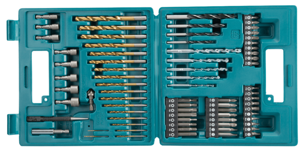 Encontraproduto.com.br - Jogo de Bits e Brocas com 75 Peças B-49373 Makita