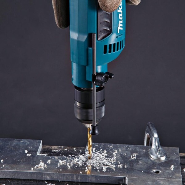 Encontraproduto.com.br - Furadeira de Alta Rotação 6.5Mm 1/4 370W Com Chave do Mandril Ergônomica DP2010 220V Makita
