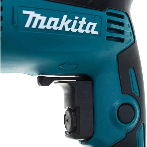 Encontraproduto.com.br - Furadeira de Alta Rotação 6.5Mm 1/4 370W Com Chave do Mandril Ergônomica DP2010 220V Makita