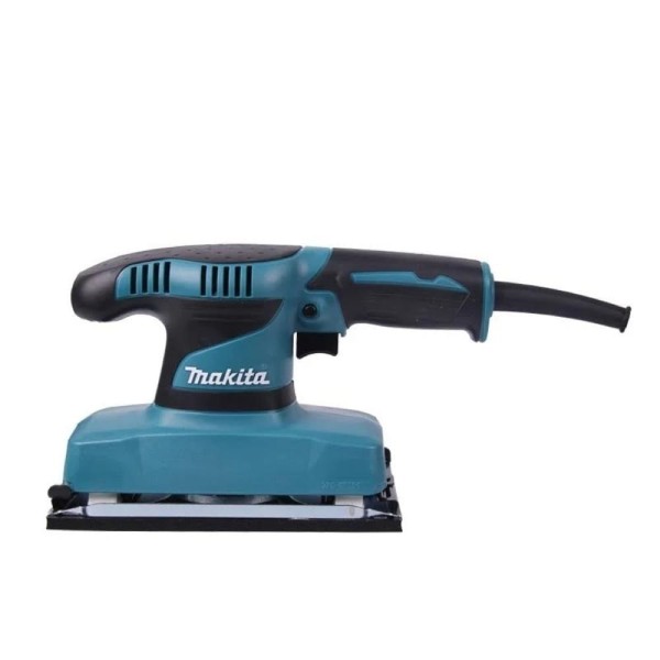 Encontraproduto.com.br - Lixadeira Orbital Industrial 180W Ideal para Madeira Com 6 Folhas de Lixa 9035H 127V Makita