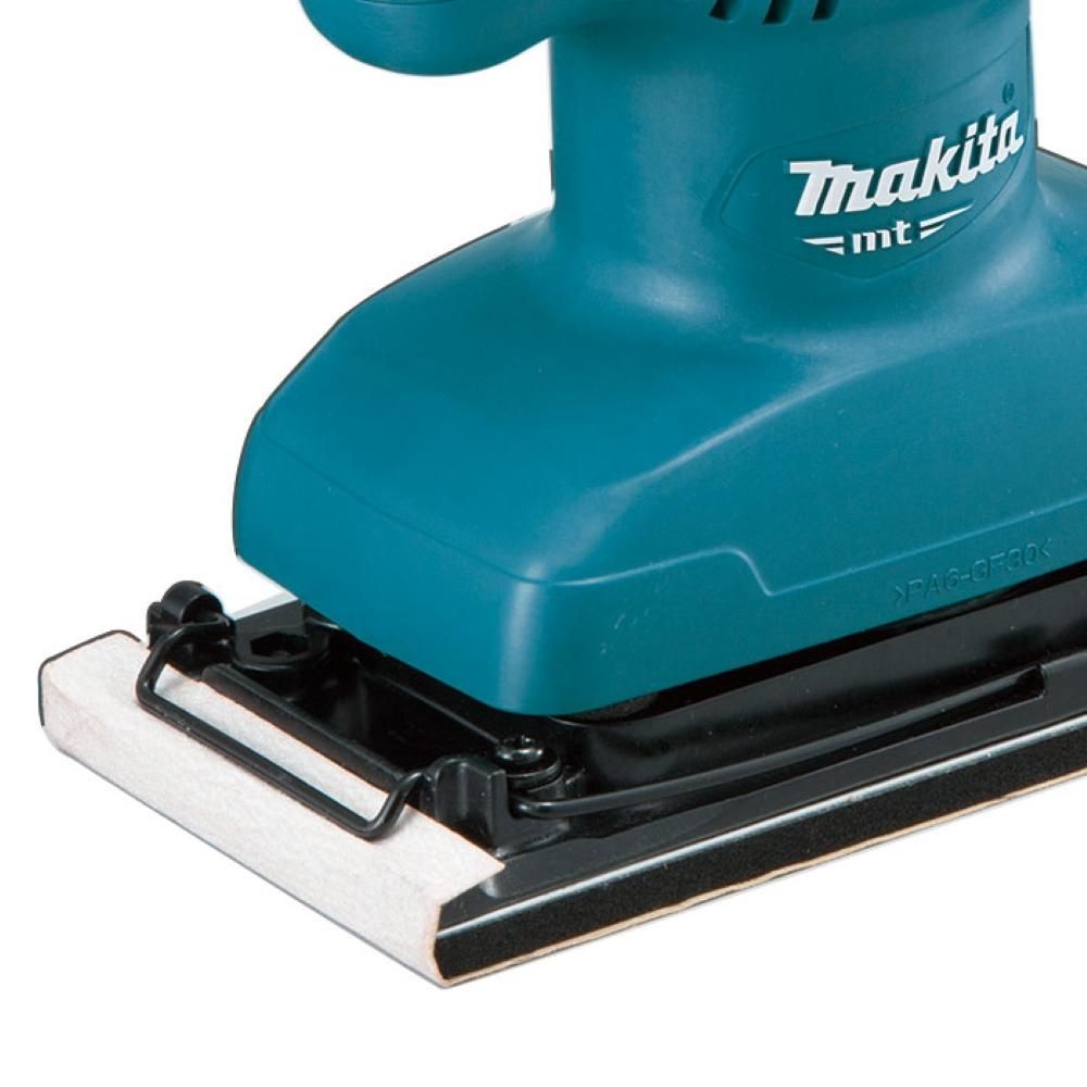 Encontraproduto.com.br - Lixadeira Orbital Com Lixa Abrasiva 180w - M9201b Makita Cor Azul-turquesa 220v
