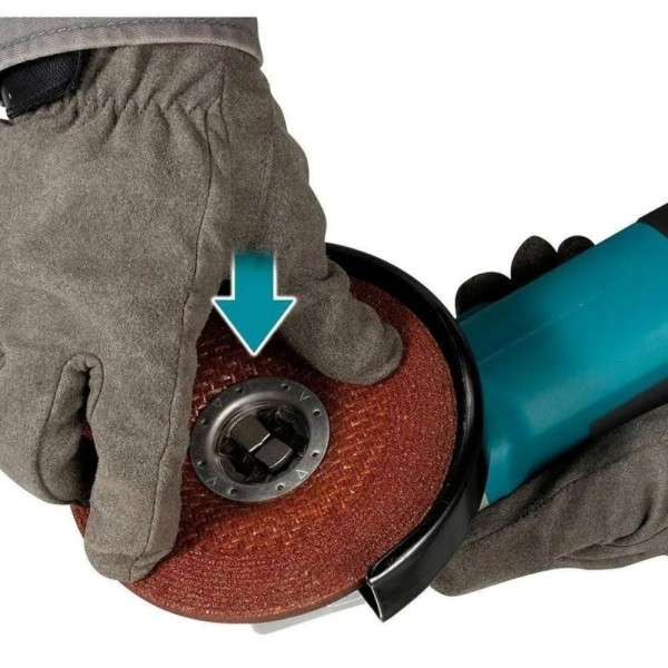 Encontraproduto.com.br - Esmerilhadeira Angular 125Mm X-Lock Industrial 1400W Com Punho Lateral Protetor GA5080R 127V Makita