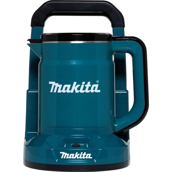 Encontraproduto.com.br - Chaleira 800ml Sem Fio 40V Com Desligamento Automático Estrutura Aço Inoxidável KT001GZ Makita