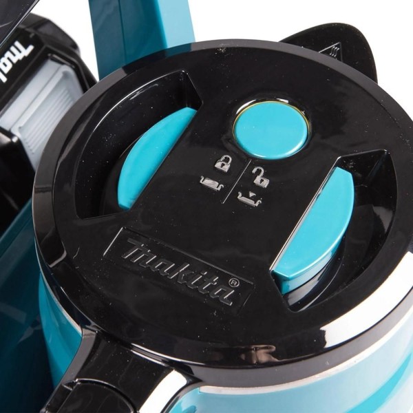 Encontraproduto.com.br - Chaleira 800ml Sem Fio 40V Com Desligamento Automático Estrutura Aço Inoxidável KT001GZ Makita