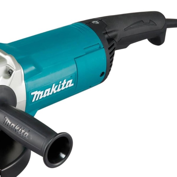 Encontraproduto.com.br - Esmerilhadeira Angular 180mm Industrial 2200w Com Punho Lateral E Chave Ga7061r 220v Makita