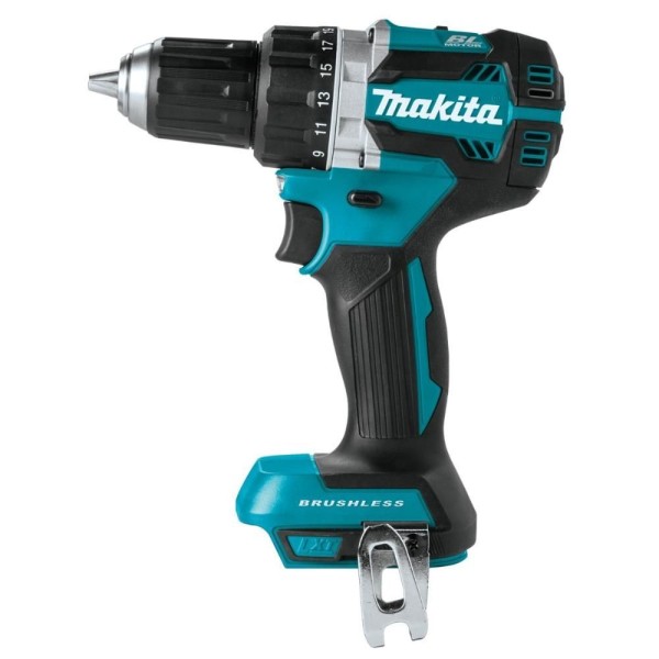 Encontraproduto.com.br - Parafusadeira Furadeira 13mm Sem Fio 18v Torque 54n.m Com Motor Bl Resistência água Ddf484z Makita