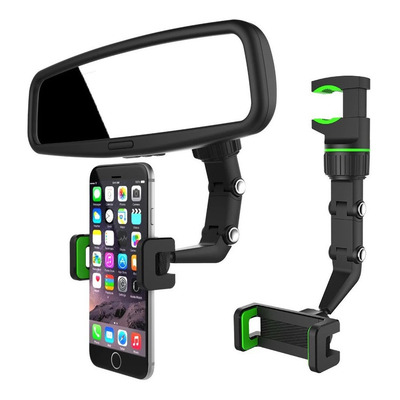 Suporte Para Celular Veicular Multifuncional Ajustável Rotação 360 Graus - Aplicável à Maioria dos Telefones Celulares