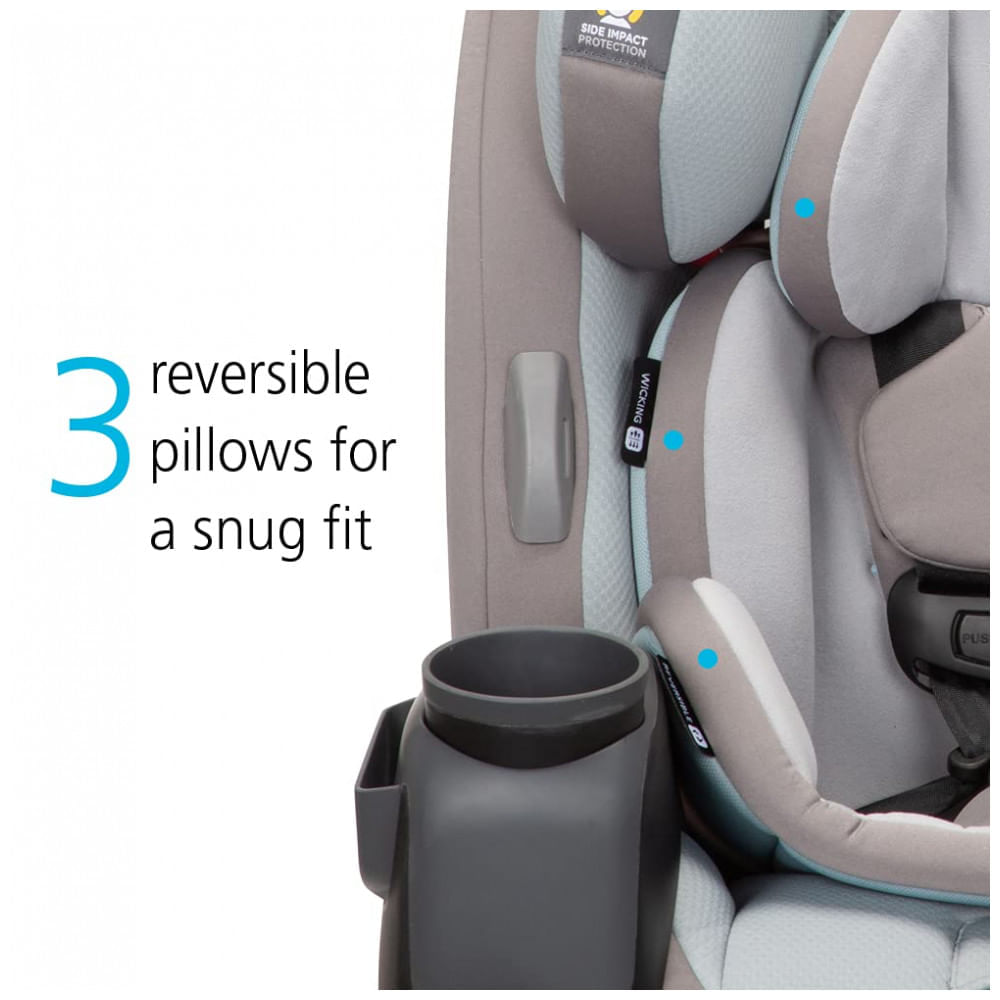 Encontraproduto.com.br - Safety 1st Grow and Go Comfort Cool AllinOne Convertible Car Seat Rearfacing 550 lbs Forwardfacing 2265 lbs and