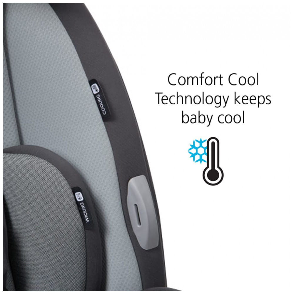 Encontraproduto.com.br - Safety 1st Grow and Go Comfort Cool AllinOne Convertible Car Seat Rearfacing 550 lbs Forwardfacing 2265 lbs and