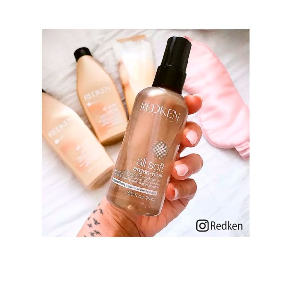 Encontraproduto.com.br - Oléo All Soft Argan 6 Redken 90ml