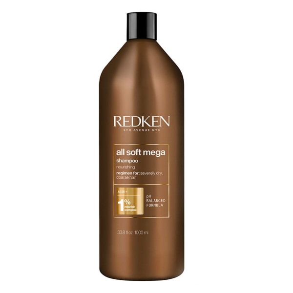 Redken All Soft Mega - Shampoo Hidratante 1L