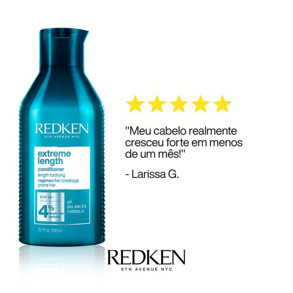 Encontraproduto.com.br - Condicionador Antiquebra Redken Extreme Lenght 250ml