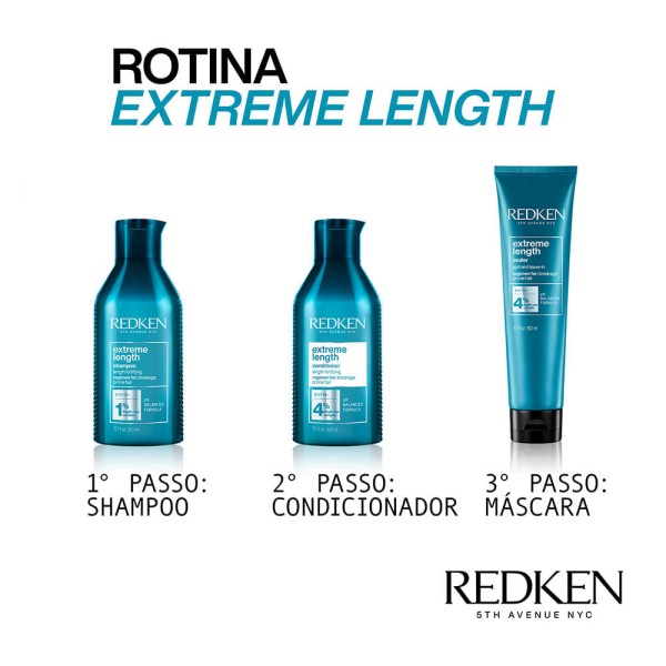 Encontraproduto.com.br - Condicionador Antiquebra Redken Extreme Lenght 250ml