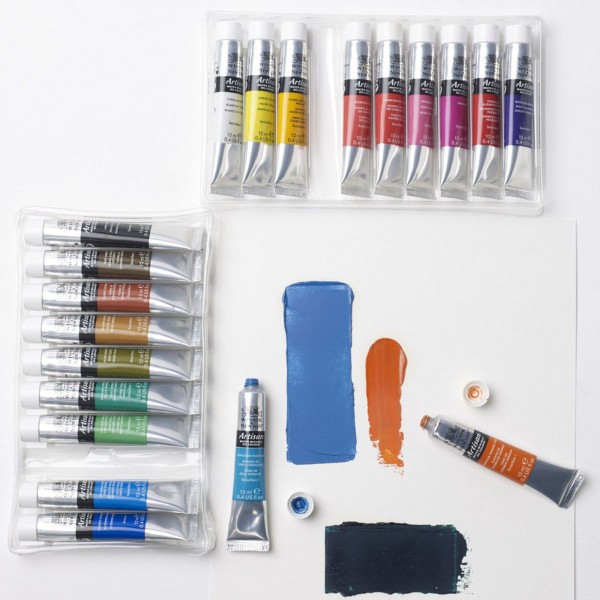 Encontraproduto.com.br - Tinta Óleo Artisan 12ml 20 Unidades Winsor & Newton - 1590266