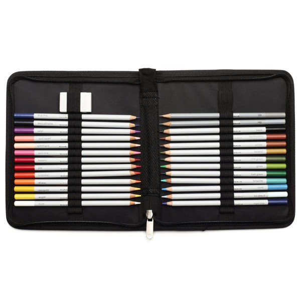 Encontraproduto.com.br - Estojo Lápis de Cor Winsor & Newton Studio Collection com 27 Peças - 2090004