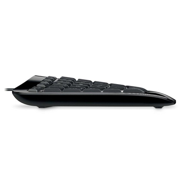 Encontraproduto.com.br - Teclado Ergonômico Comfort Curve Keyboard 3000 Preto - Microsoft