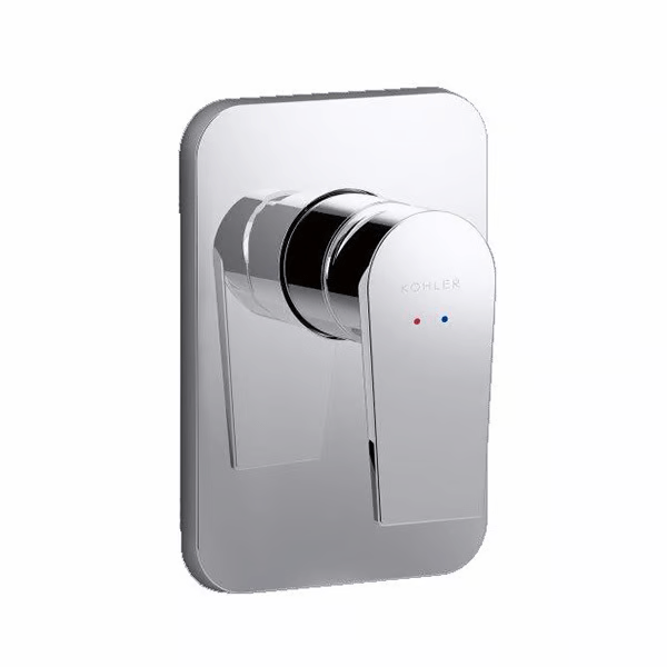 Encontraproduto.com.br - Acabamento Para Misturador Monocomando Chuveiro Taut Cromado Kohler