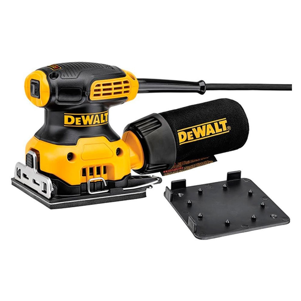 Encontraproduto.com.br - Lixadeira Orbital 1/4 de Folha 225 Watts DWE6411-B2 220V DeWalt