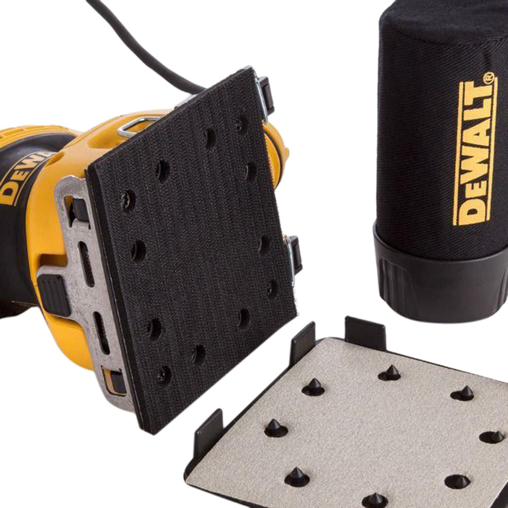 Encontraproduto.com.br - Lixadeira Orbital 1/4 de Folha 225 Watts DWE6411-B2 220V DeWalt