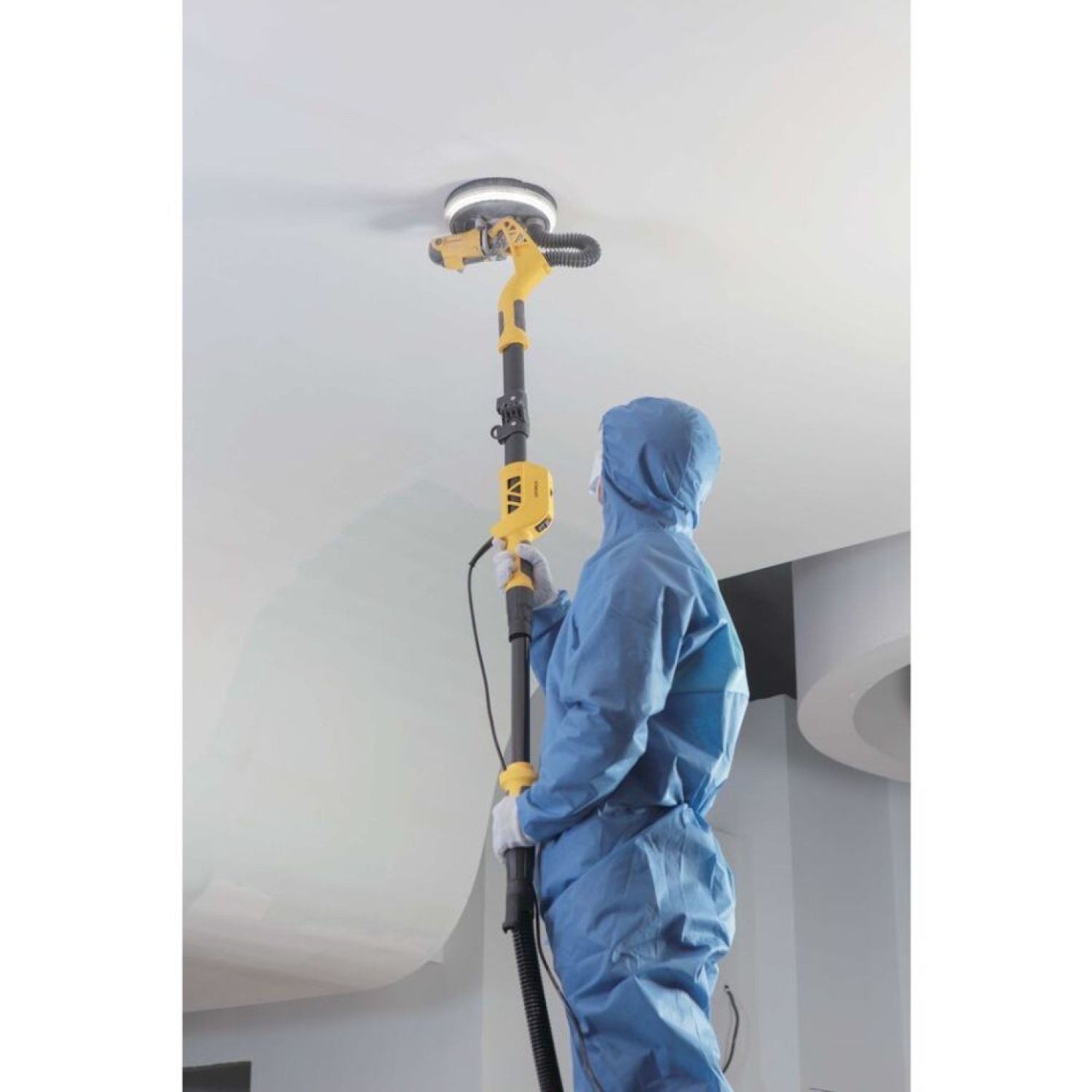 Encontraproduto.com.br - Lixadeira de Parede Roto Orbital Elétrica Stanley SW75-BR com LED 225mm 750W 110V