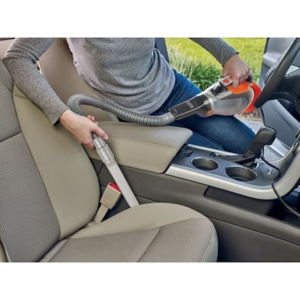 Encontraproduto.com.br - Aspirador De Automóveis Black+decker 127v Ação Ciclônica Com 3 Acessórios E Bolsa - Bdcv610-la