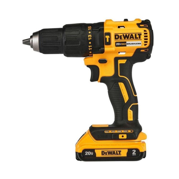 Encontraproduto.com.br - Paraf/Fur Impacto Dewalt 1/2 Pol 20V com Bateria Max Li-Ion 3.0ah Carregador Bivolt DCD7781L1-BR