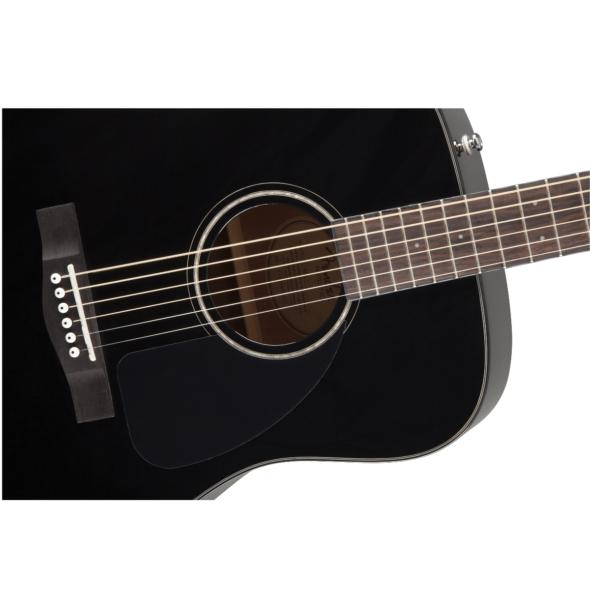 Encontraproduto.com.br - Violão Acústico Com Estojo CD-60 Dreadnought V3 BK - Fender